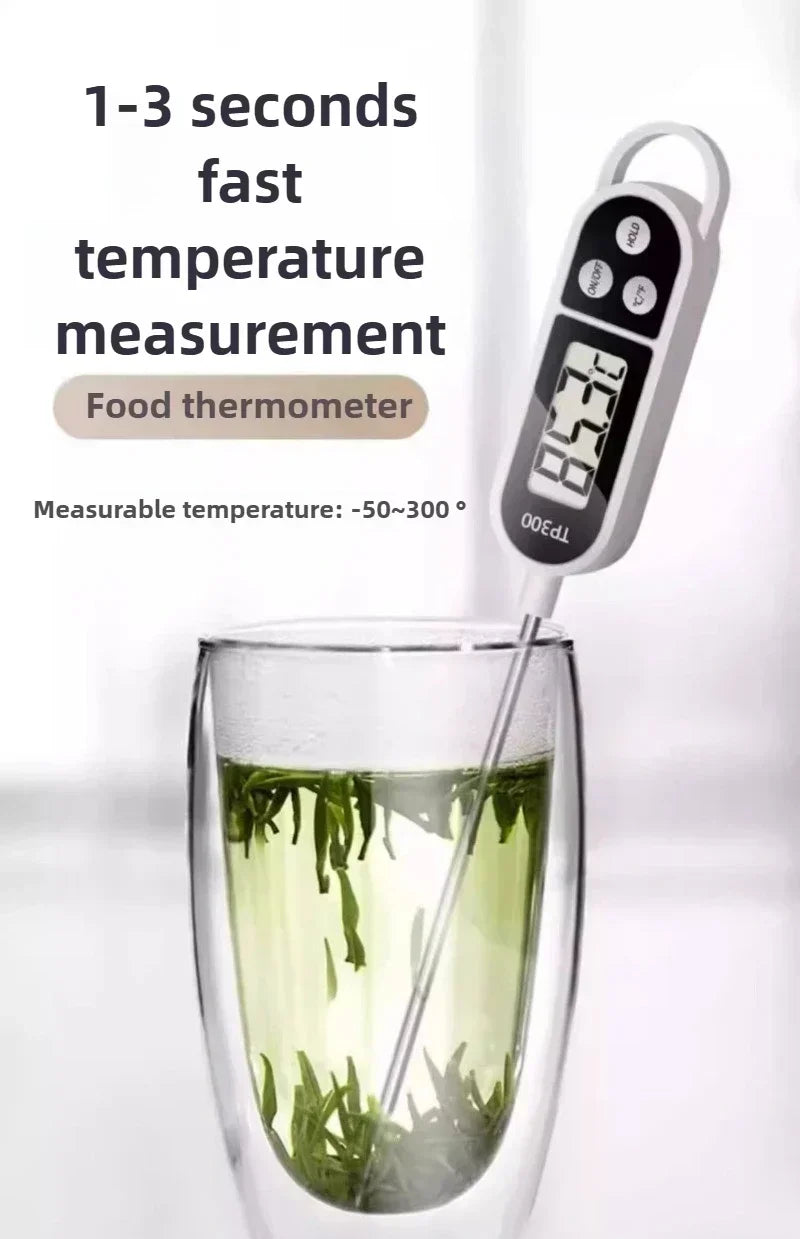 Kitchen Thermometer for Cooking Digital Temperature MeasuringTool for Meat Electronic Food Thermometer LCD Display Food