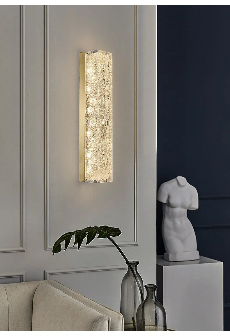Living Room Simple Design Wall Lamp New Modern Minimalist Background Bedroom Bedside Decorative Trendy Lighting