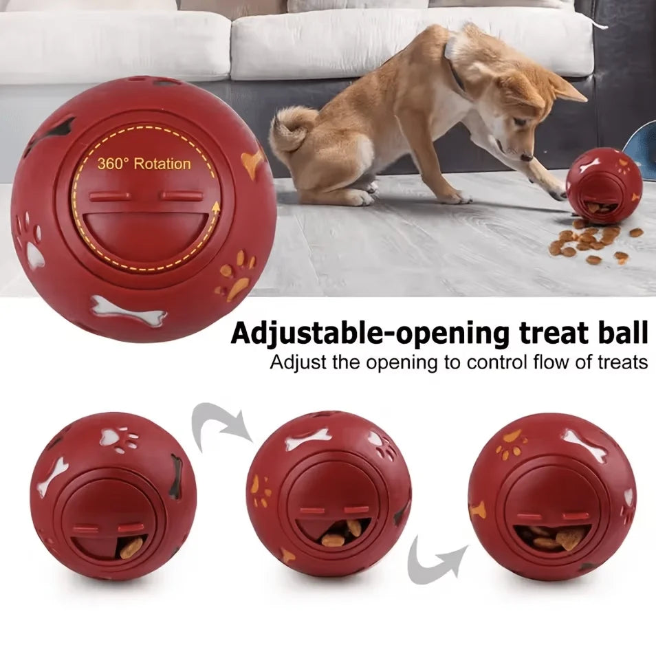 Treat‑Dispensing Ball For Dogs & Cats Durable Interactive Slow‑Feeder Toy Dual‑Purpose For Play And Training