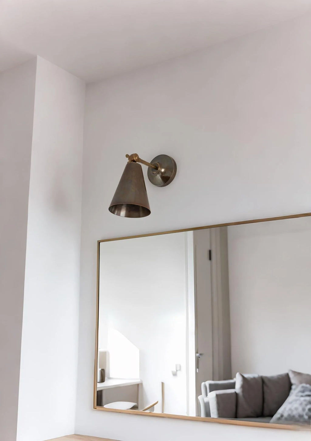 Retro Copper Bedroom Bedside Lamp Read Wall Lamp for Dressing Room Bathroom  Aisle Sconces Entrance Decoration Light