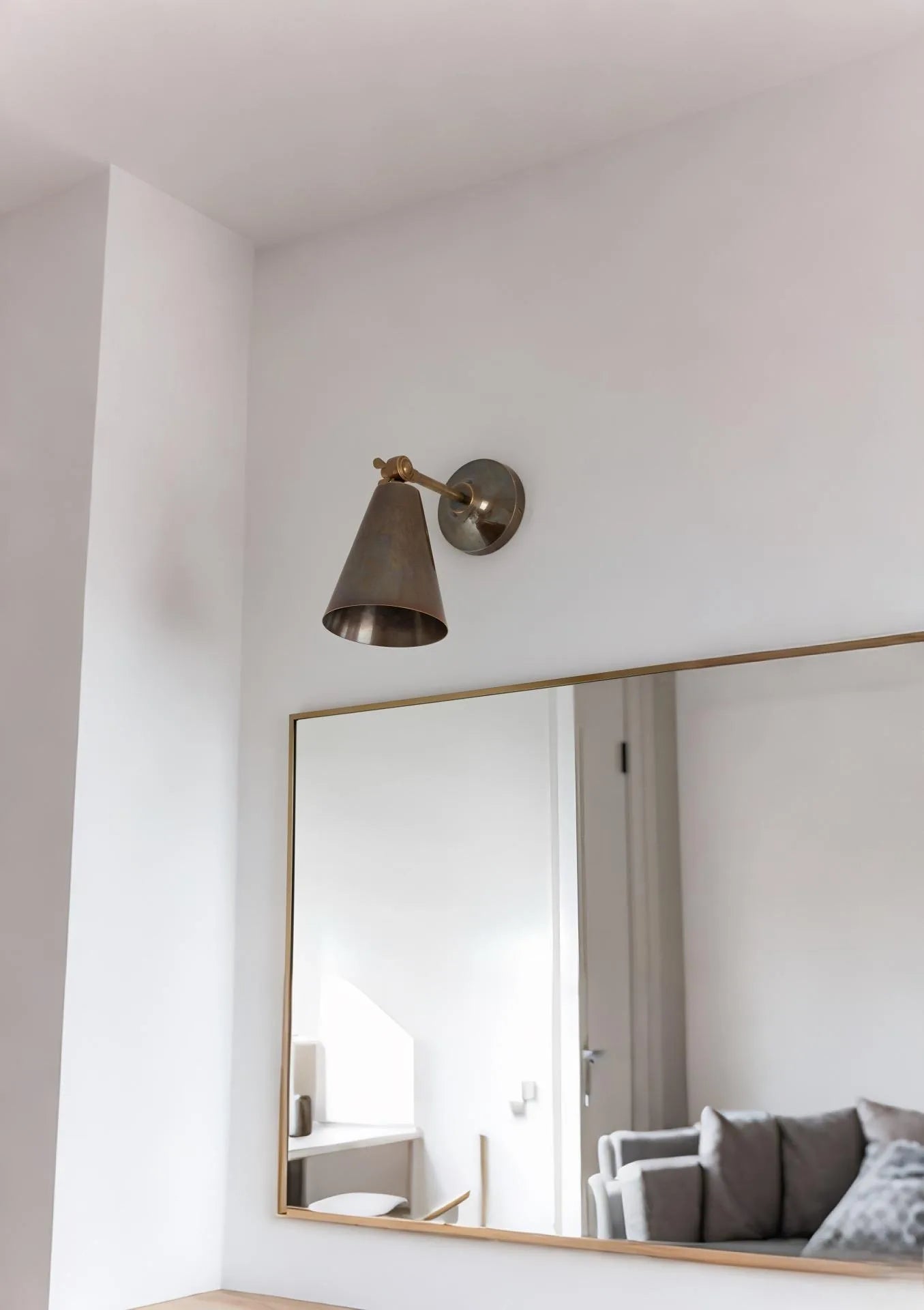 Retro Copper Bedroom Bedside Lamp Read Wall Lamp for Dressing Room Bathroom  Aisle Sconces Entrance Decoration Light