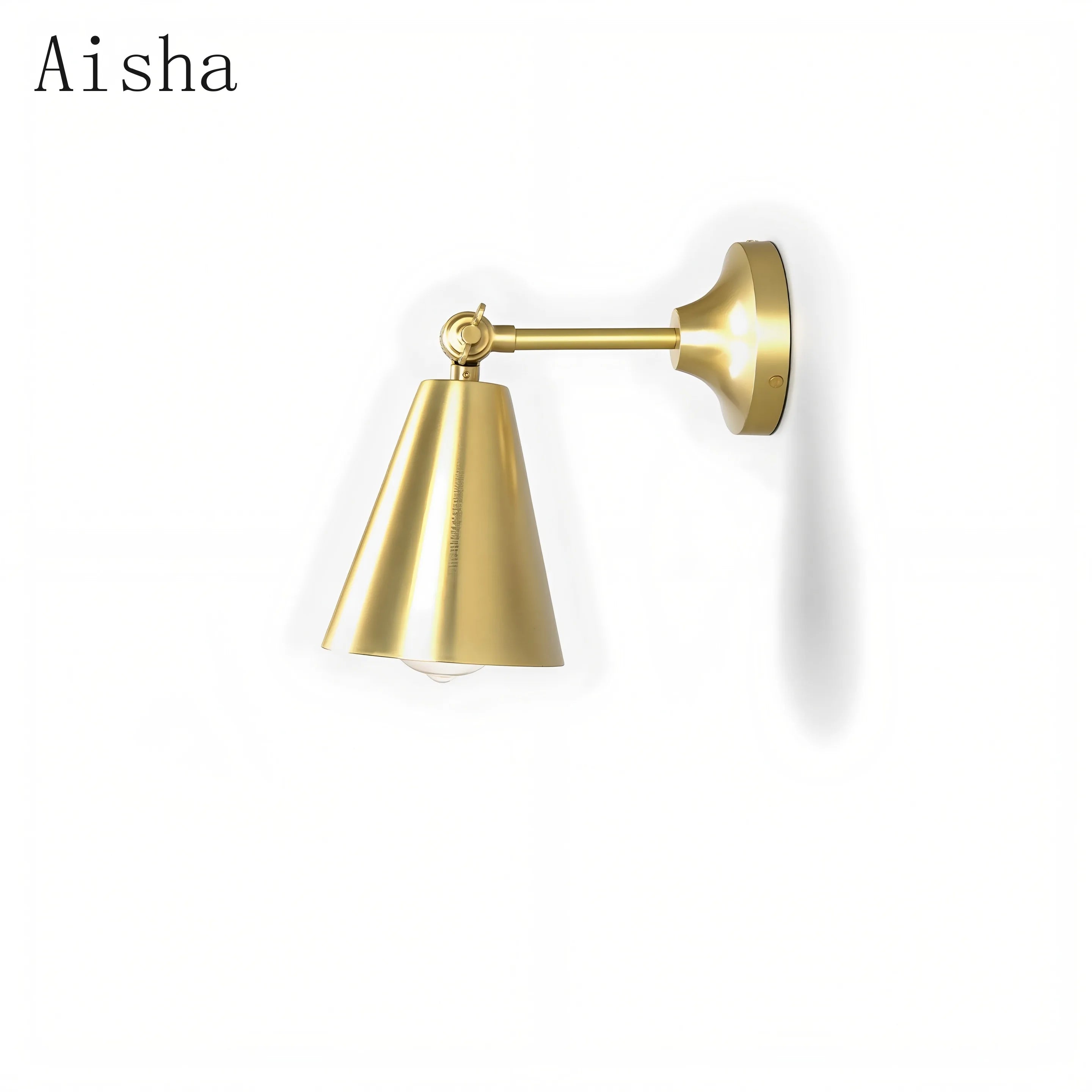 Retro Copper Bedroom Bedside Lamp Read Wall Lamp for Dressing Room Bathroom  Aisle Sconces Entrance Decoration Light