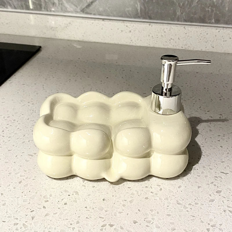 Bathroom Lotion Bottle Press Dispenser Bottle Large Volume Hand Sanitizer Bath Liquid Bottle Soap  Use Box Hotel Household