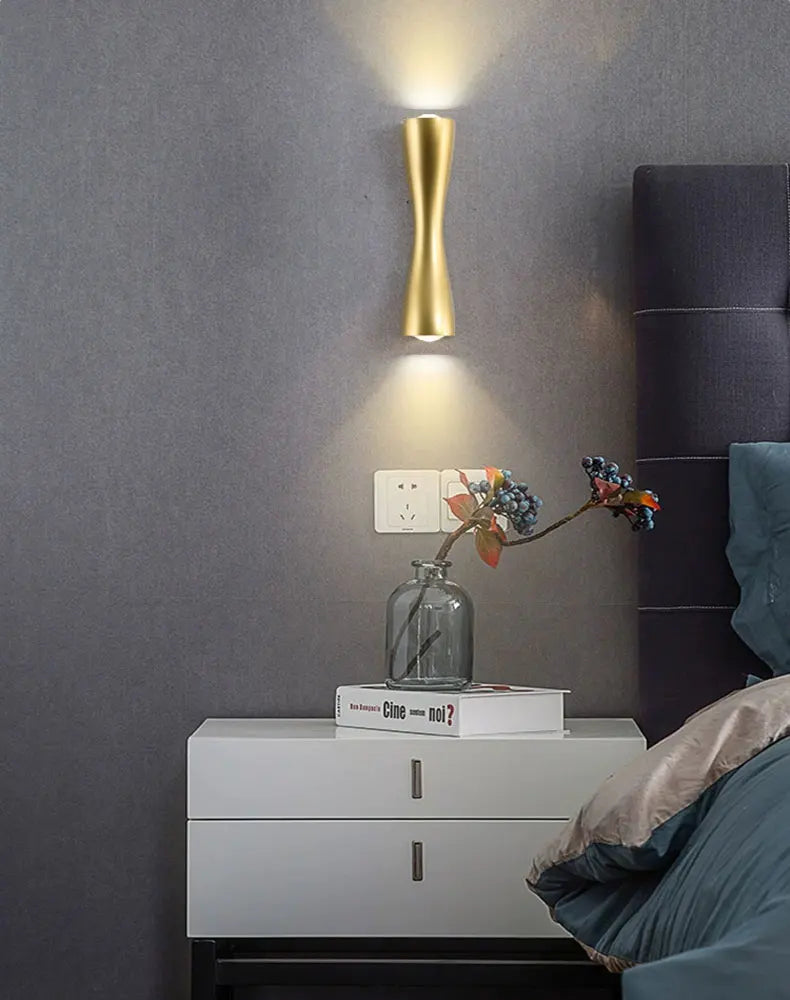 Bedside Wall Lamp, Bedroom, Modern Creative And Personalized Decoration, Nordic Home Aisle Background Wall Lamp
