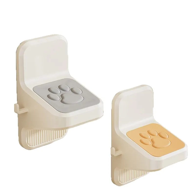 Bathroom foot stool for bathing, non-drilling step plate, elderly and pregnant person's bathroom shower foot cleaning device