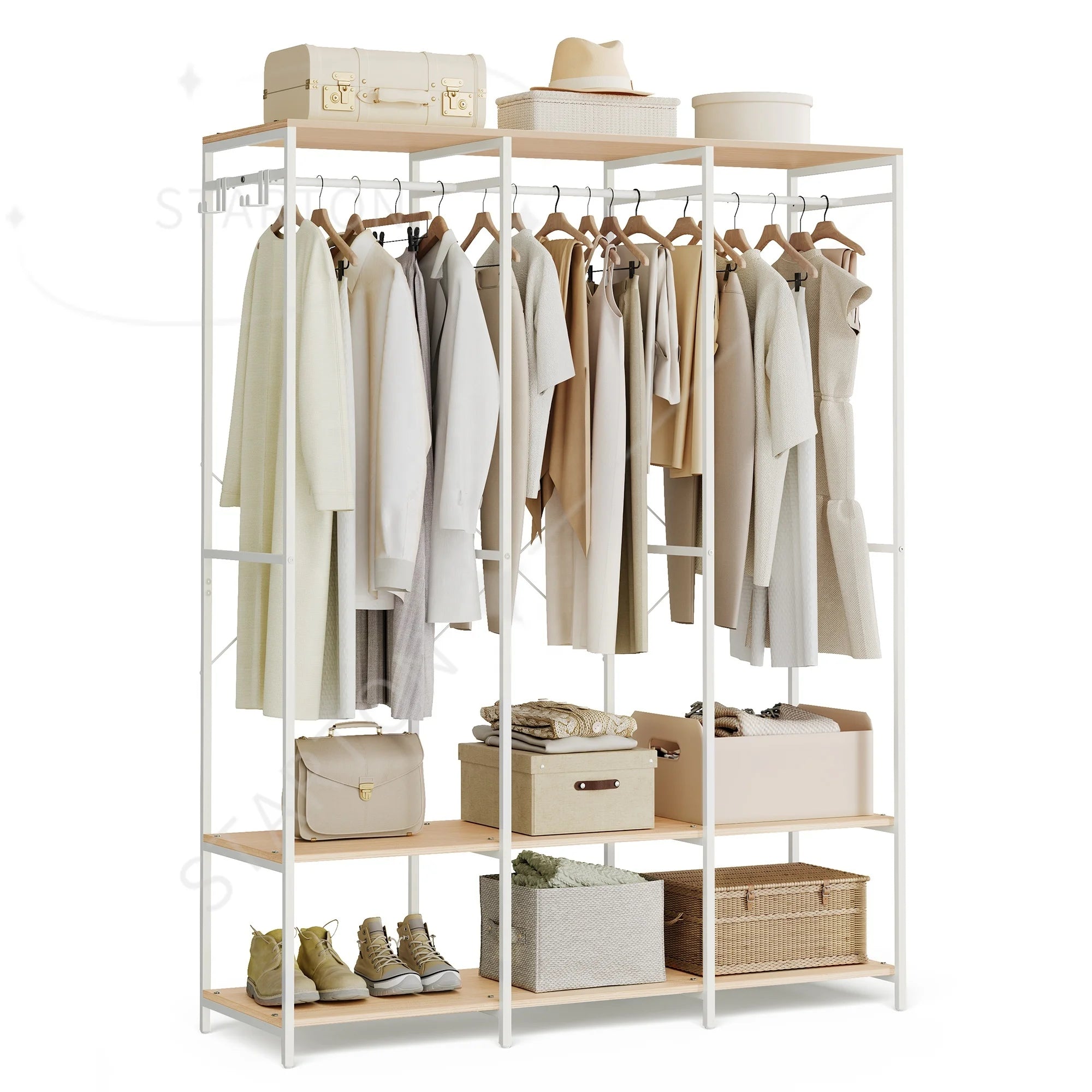 Large Closet Bedroom Extendable Wardrobe Modern Bedroom Furniture Clothes Wardrobe Closet