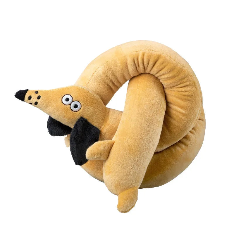 Dog Sound Toy Dachshund Dog Self-Hi Bored Teeth Grinding Artifact Pet Plush Toy