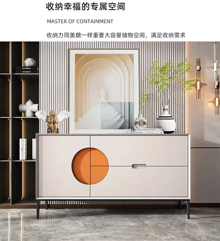 Living Room Entry Storage Partition Cabinet Light Luxury Entrance Decorative Cabinet Simple Modern Dining Side Cabinet Furniture