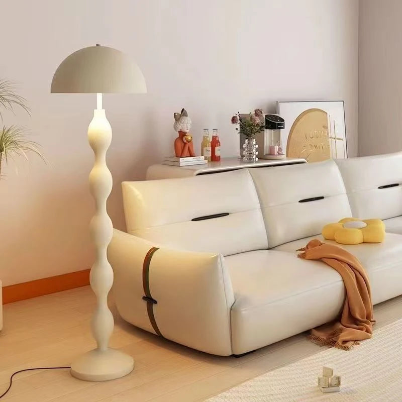 Nordic Living Room LED Floor Lamp Creative Mushroom Shape Indoor Atmosphere Lighting Decorative Floor Lamp