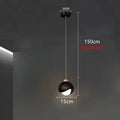 Bedroom Bedside Hanging Pendant Lamp Glass Ball LED Chandelier Lighting Ceiling Modern Interior Home Decor Lights Dining Kitchen