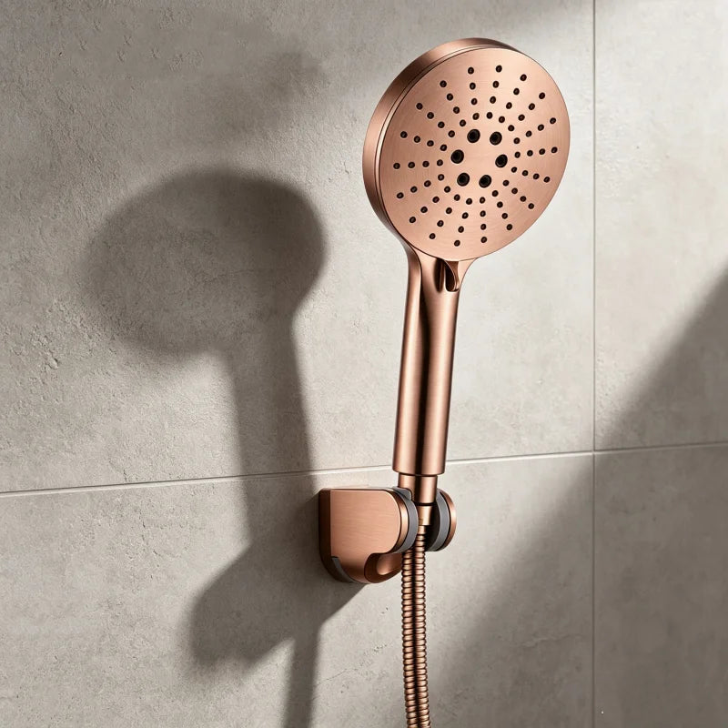 Bathroom 3 Functions Handheld High-pressure Water-Saving Shower Head Hardware Accessories High Qualit ABS Hand-Hold Shower