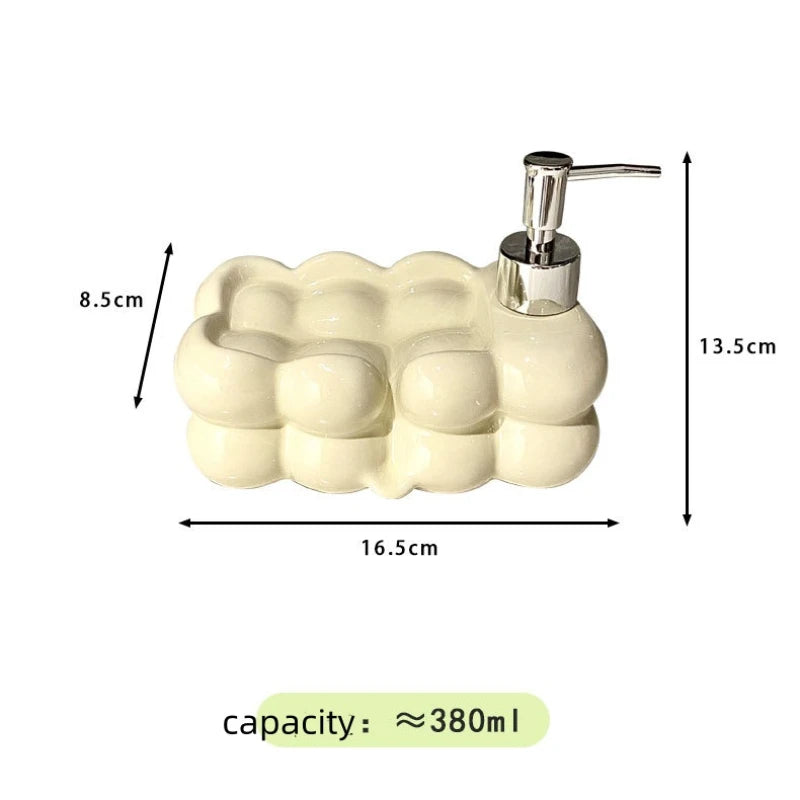 Bathroom Lotion Bottle Press Dispenser Bottle Large Volume Hand Sanitizer Bath Liquid Bottle Soap  Use Box Hotel Household