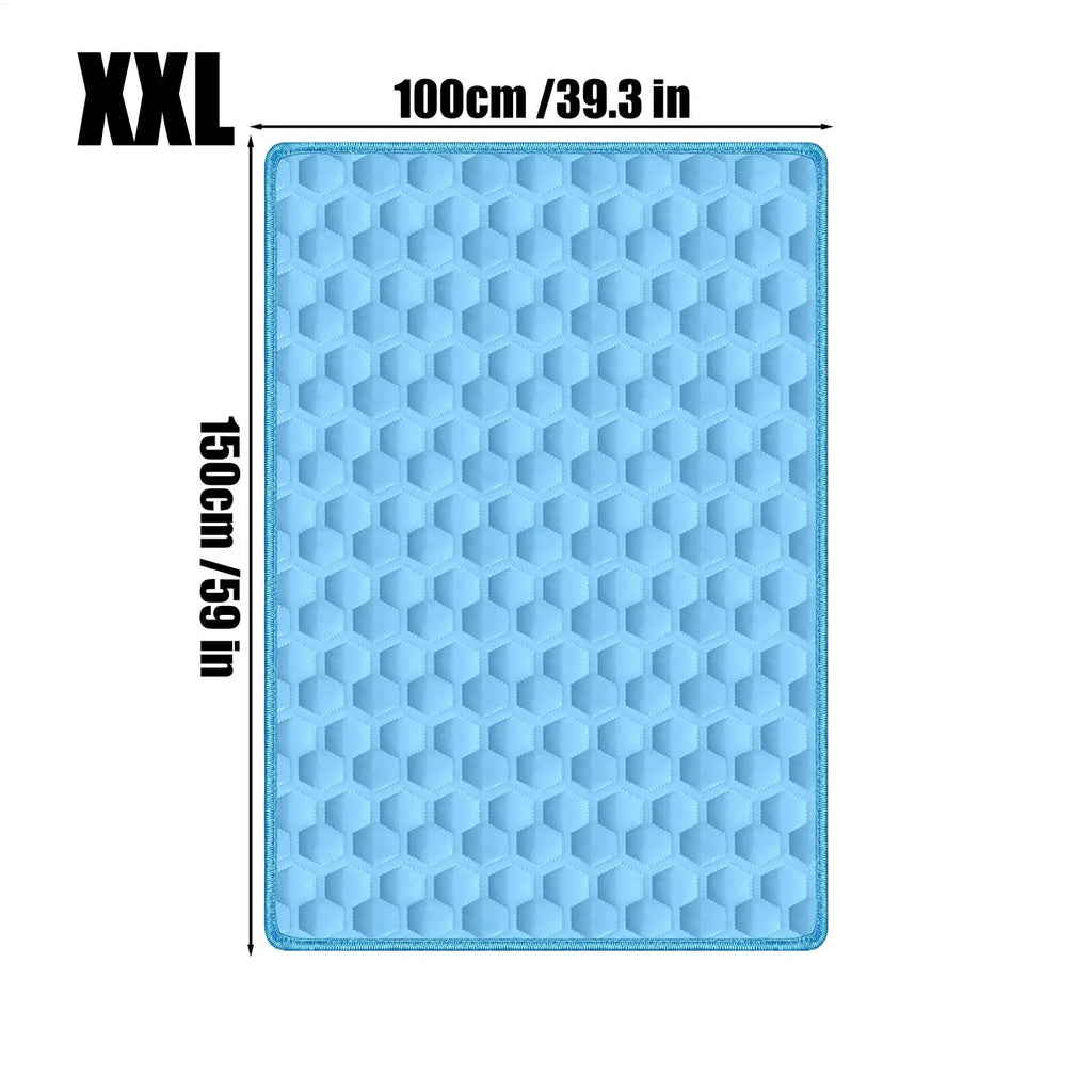 Dog Cooling Mat Summer Pet Cold Bed Extra Large For Small Big Dogs Pet Accessories Cat Durable Blanket Sofa Cat Ice Pad Blanket