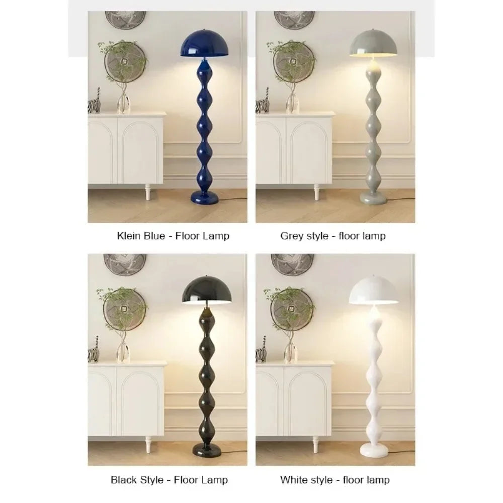 Nordic Living Room LED Floor Lamp Creative Mushroom Shape Indoor Atmosphere Lighting Decorative Floor Lamp