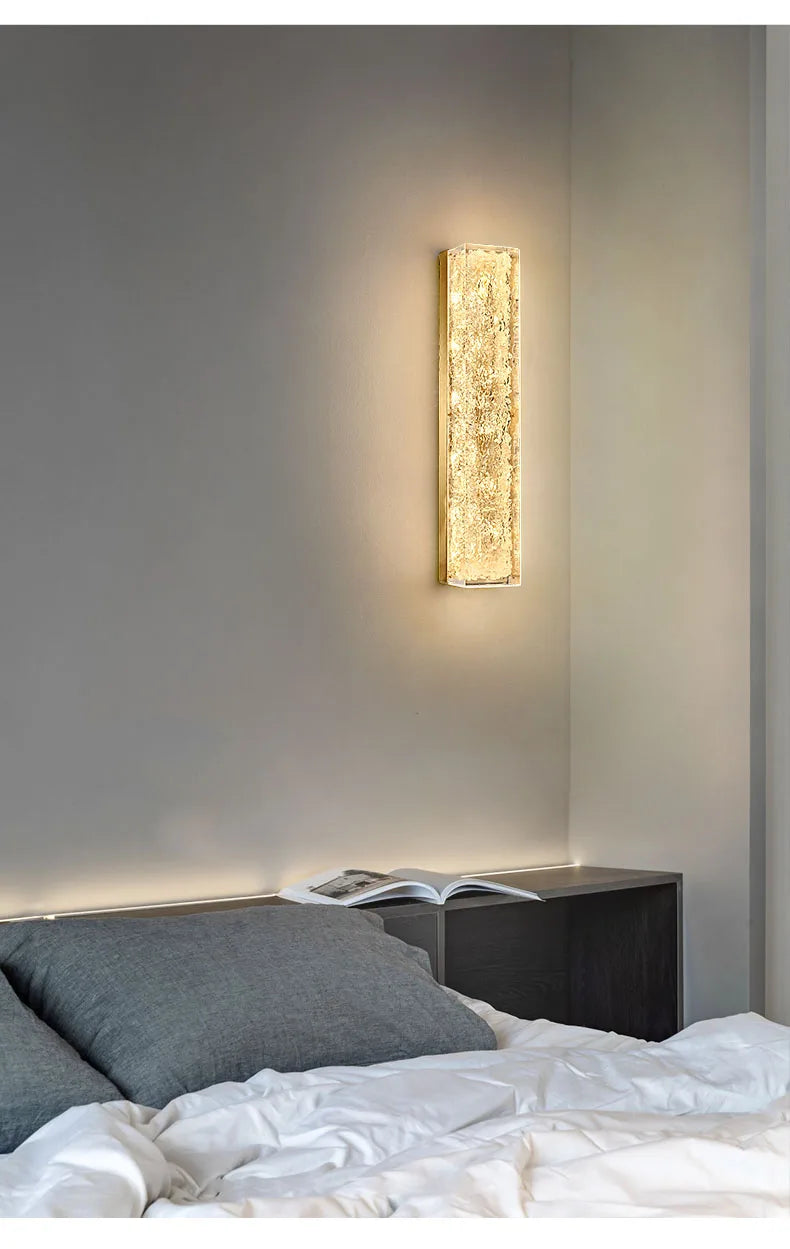 Living Room Simple Design Wall Lamp New Modern Minimalist Background Bedroom Bedside Decorative Trendy Lighting
