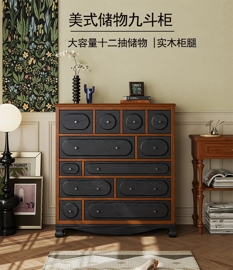 Classic Luxury Living Room Cabinets Retro Storage Mid Century Vintage Living Room Cabinets Drawers Modern Meuble Salon Furniture