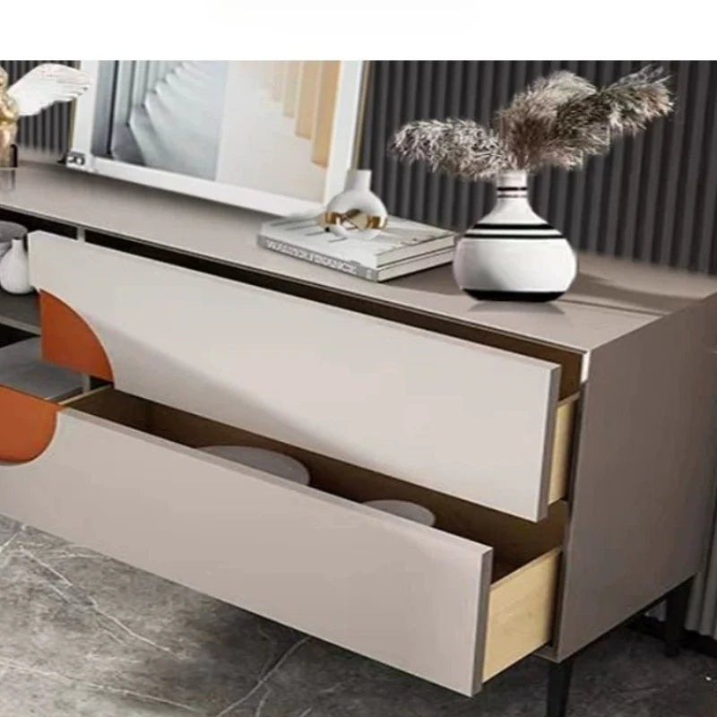 Living Room Entry Storage Partition Cabinet Light Luxury Entrance Decorative Cabinet Simple Modern Dining Side Cabinet Furniture