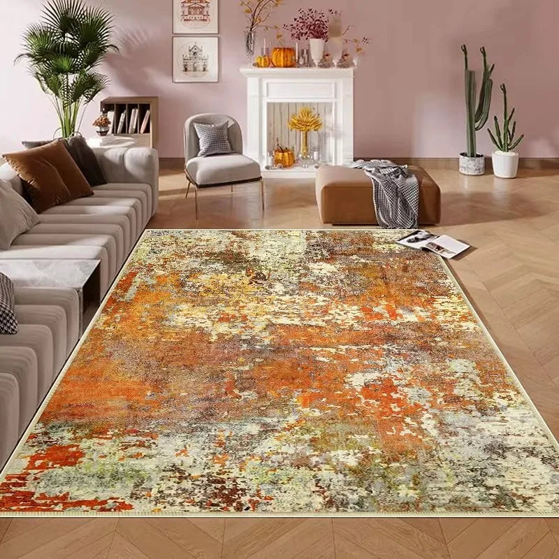 Living Room Large Area Carpet Modern Abstract Living Room Kitchen Bathroom Entryway Washable Rugs Stain-resistant Large Mats