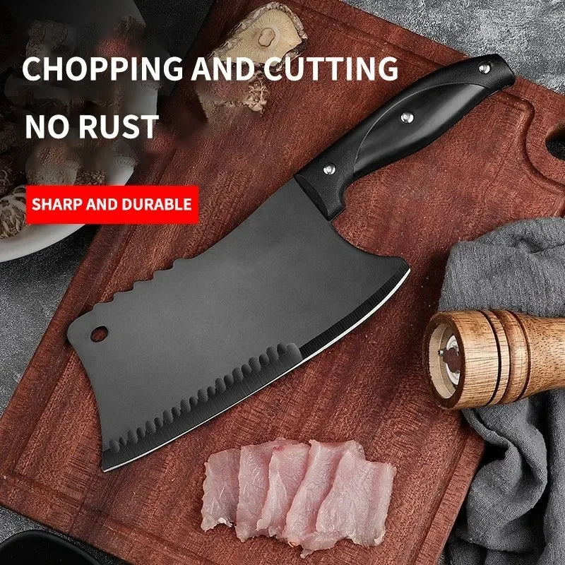Kitchen Knife Cooking Knife For Home Chefs Easy To Sharpen Stainless Steel Small Bone Cutting Chef's Knife Sharp Women's Knife