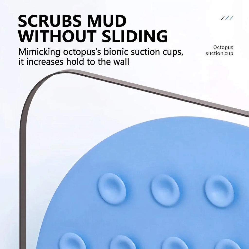 1pc Bath Massage Mat, Foot Washer, Back Scrubber, Shower Foot Mat, Bathroom Additions, Shower Supplies, Bathroom Foot Scrubber