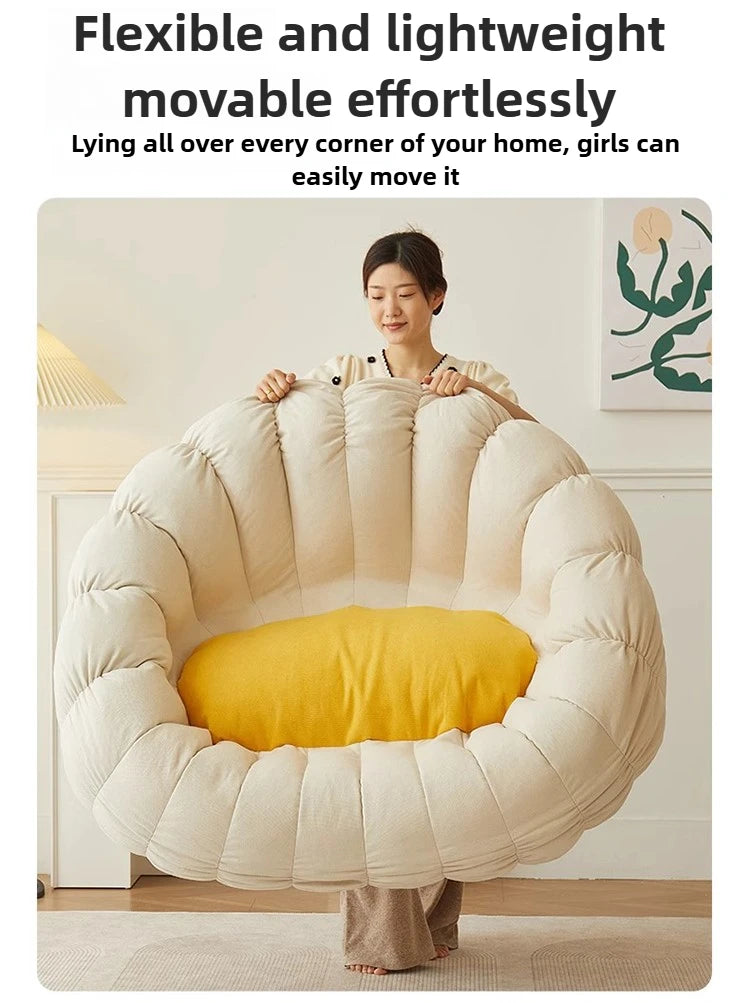 2 Person Living Room Sofas Modern Puffs Sofa Comfortable Relaxing Sofas Bedroom Luxury Sofa Sets Lazy Bean Bag Home Furniture