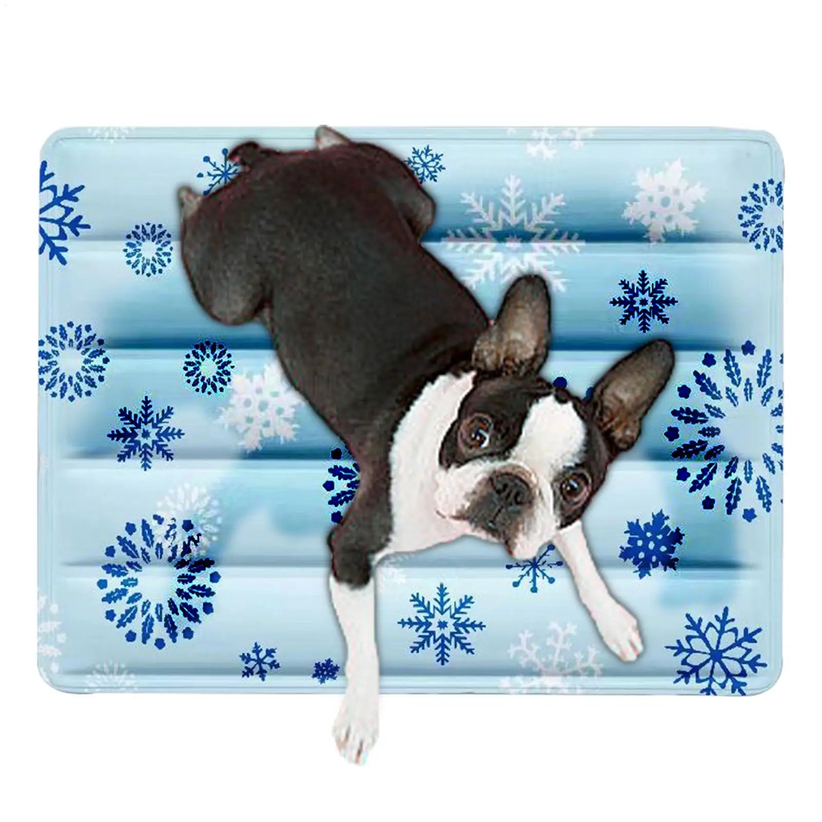 Dog Cooling Mat 30x40cm Ice Bed Soft Reusable Floor Cushion Summer Cool Mat for Small Medium Large Cats Indoor Outdoor Use