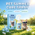 Pet Summer Cooling Spray Gentle Instant Heat Relief Refreshing Mist Waterless Portable Outdoor Quick Cooling Pet Care Supplies