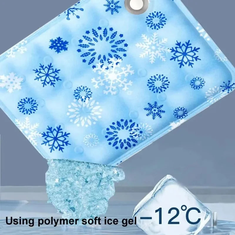 Cooling Beds Mat Cat Dog Cooling Mat Summer Durable Ice Blanket Self Added Water Reusable Cold Bed Anti-Heat Small Large Pets