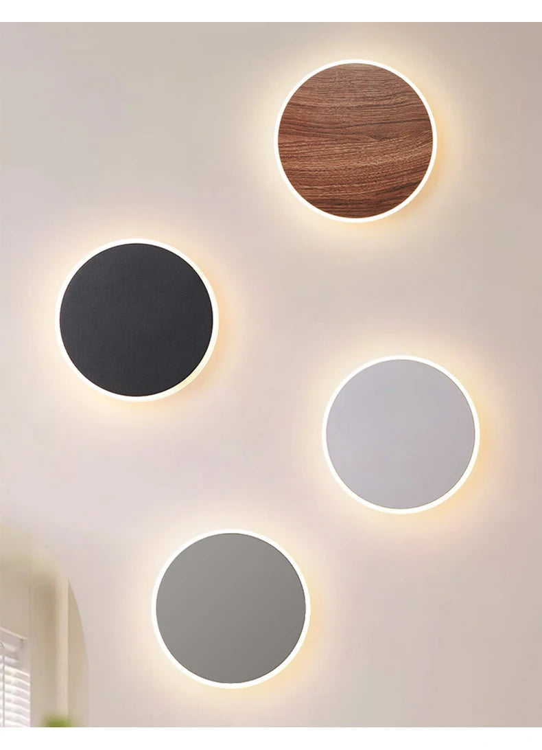 Bedroom 2025 New Wiring Free Living Room Tv Background Wall Daily Lighting Staircase Sensor Internet Famous Bedside Sconce Light