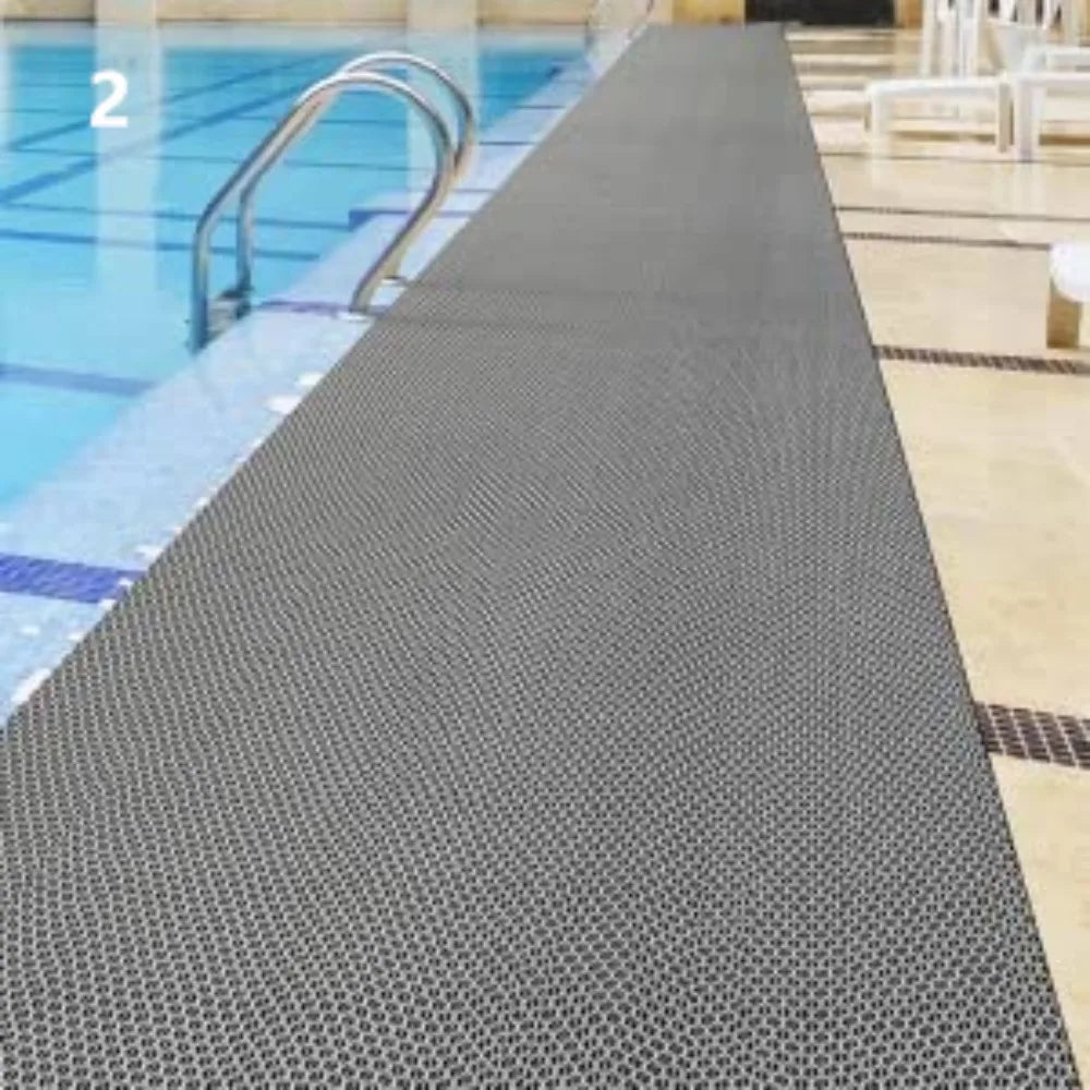 Bathroom Mat, Anti Slip Drainage, Bathroom Moisture-proof Area,door,shower Floor Mat Multifunctional Kitchen Waterproof Plastic