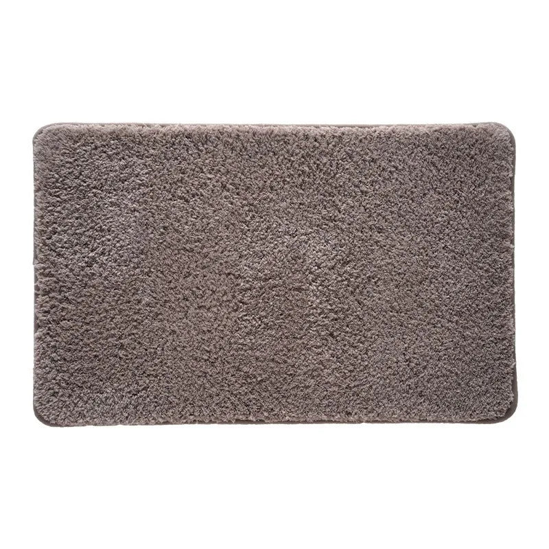 Bathroom Absorbent Mat - Non-Slip Floor Rug for Toilet Entrance, Water-Absorbing Door Mat for Home Restroom, Quick-Drying Bath