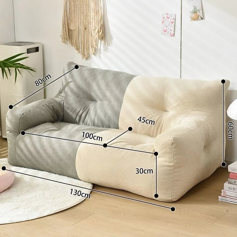 Living Room Sofas Modern Bean Bag Lazy Sofa Removable and Washable Bedroom Sofas Household Room Furniture Balcony Sleeping