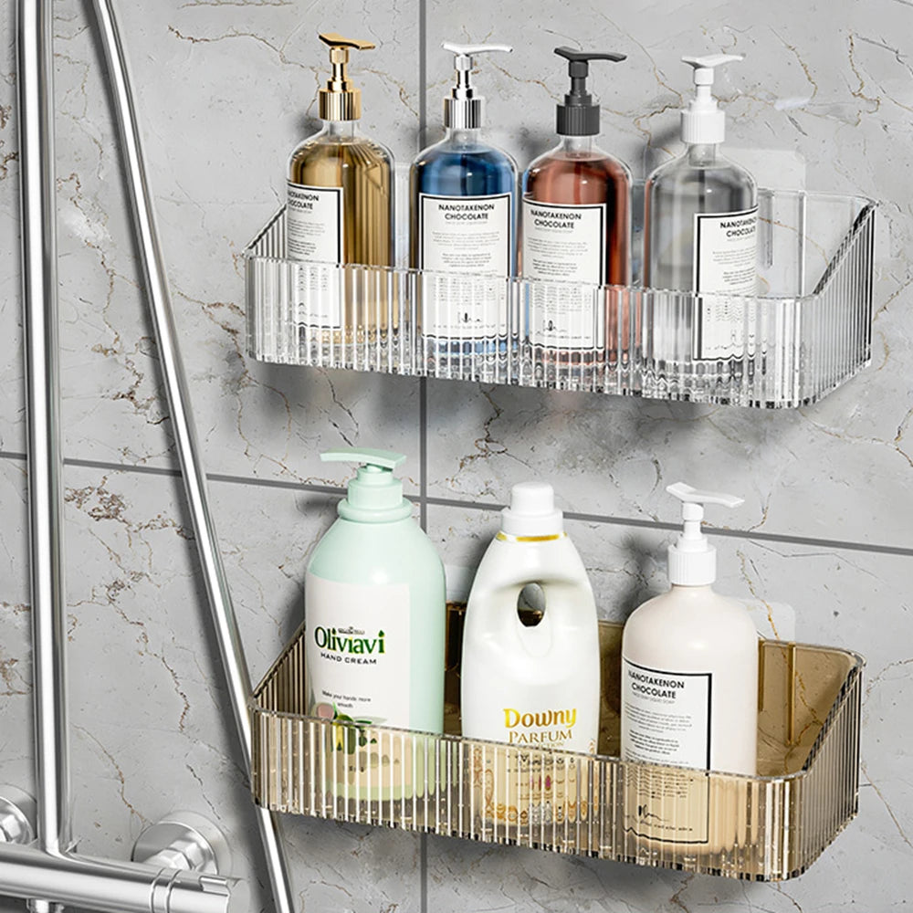Bathroom Storage Rack Wall Mounted Toilet Washroom Washroom Washbasin Wall Organizing Storage Basket