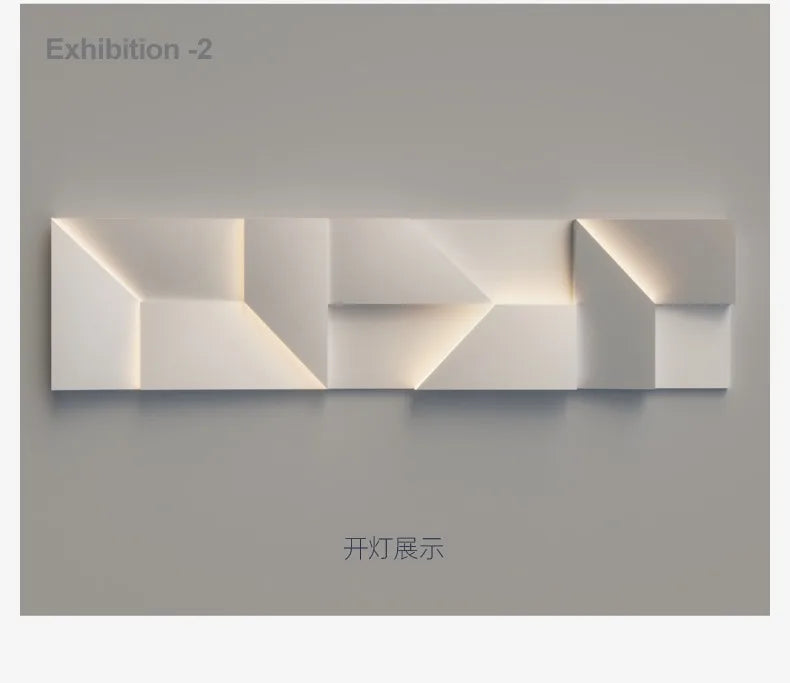 Living Room Background Wall Art Wall Lamp Minimalist Bedroom Bedside Entrance Hall Foyer Hallway Decorative Wall Painting Lamp