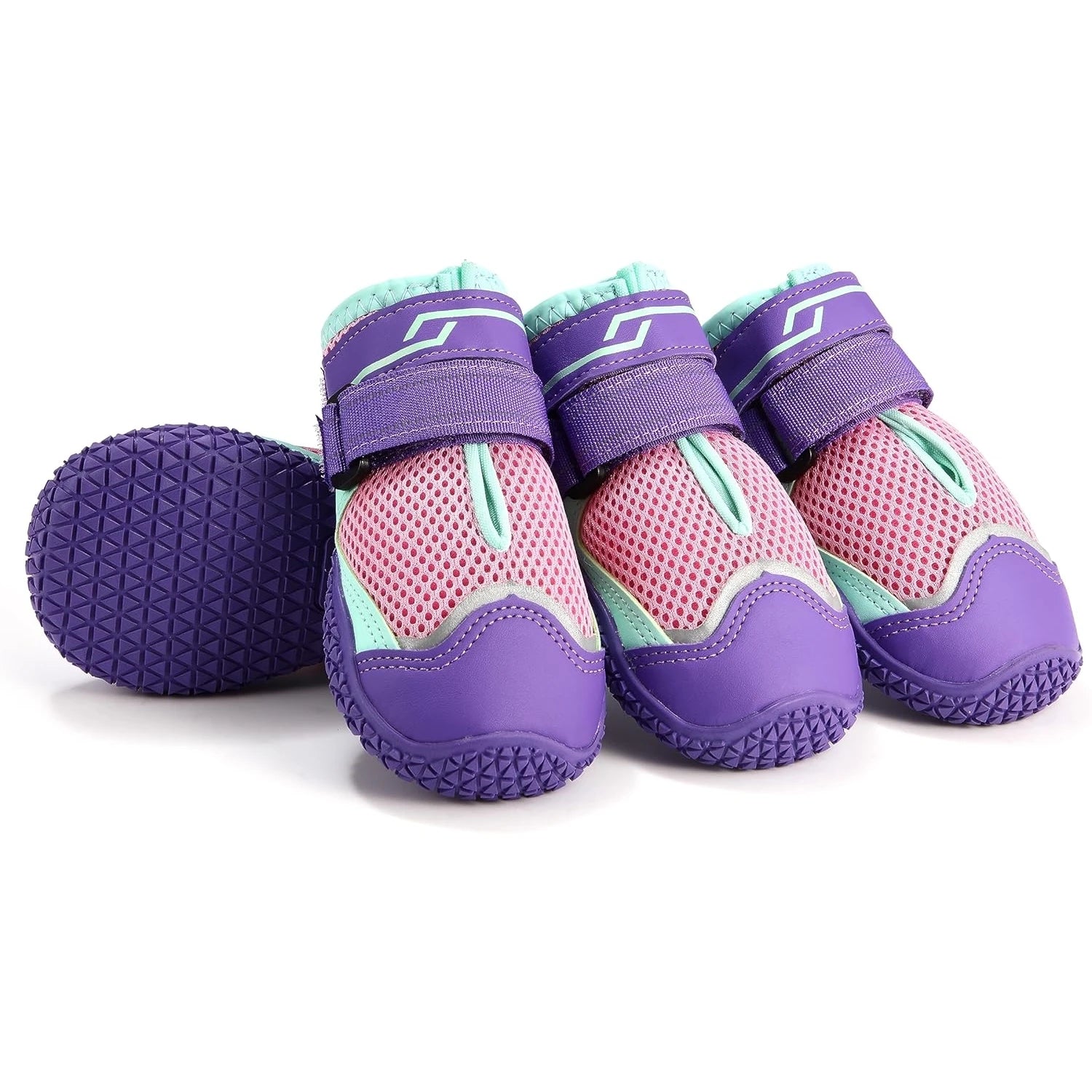 Dog Shoes for Dogs, Waterproof Medium Dog Booties for Winter Snowy Day, Summer Hot Pavement, Outdoor Walking, Indoor Hardfloors