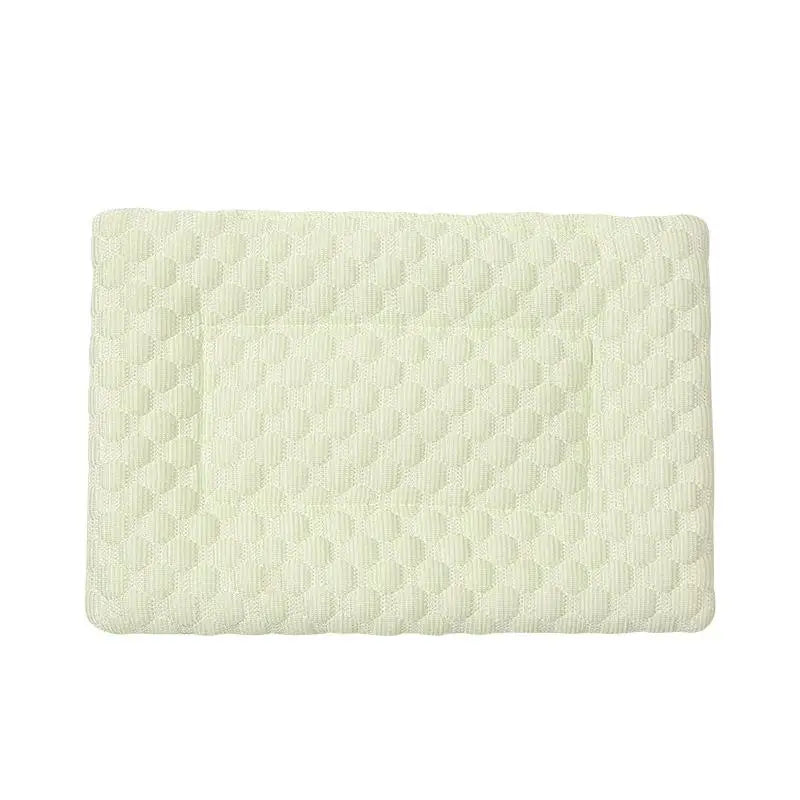 ✔Pet Ice Pad Cool Feeling Mat Breathable Non Slip Summer Dogs Cats Hamsters Small Pets Cool Down Heat Relief Sleeping Nest