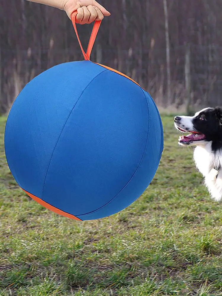 Dog Herding Ball for Dogs & Puppies Toy Balls for Cattle Oxford Fabric Cover Large Dog Toy Multipurpose Puppy Toys for Training