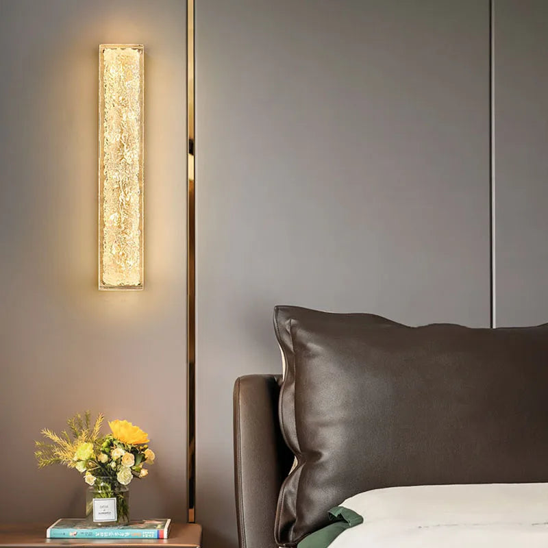 Living Room Simple Design Wall Lamp New Modern Minimalist Background Bedroom Bedside Decorative Trendy Lighting
