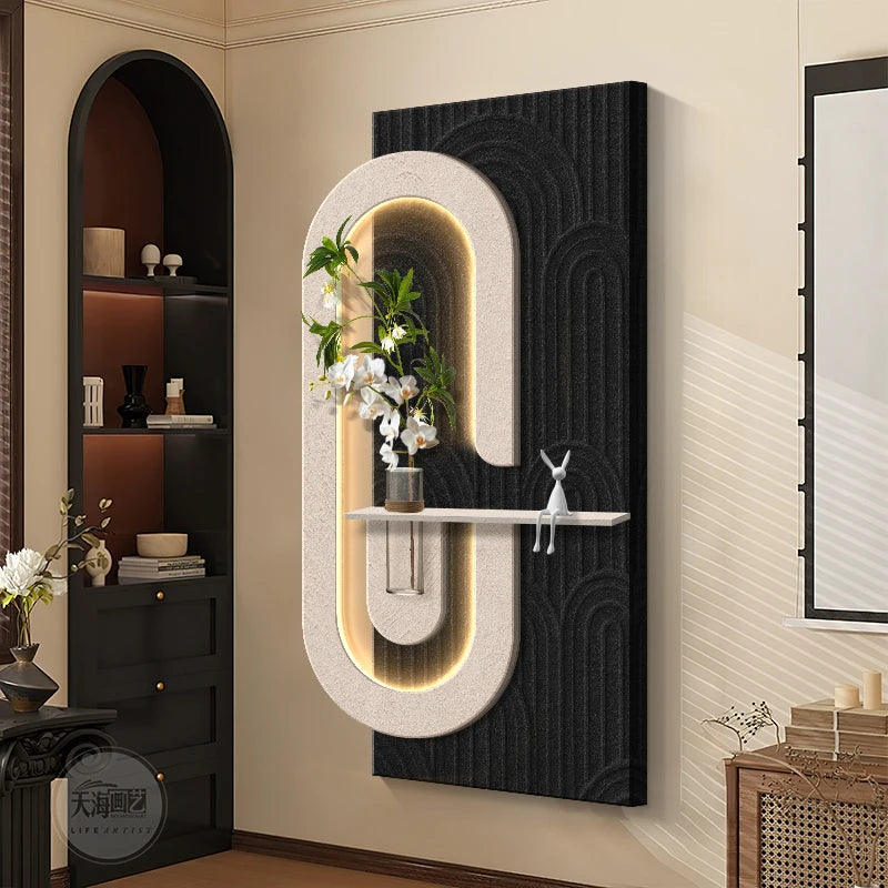Modern Living Room LED Wall Lamps For Corridor Hallway Minimalist Hanging Painting Vase Mural Lights Lustre Decoration Lighting