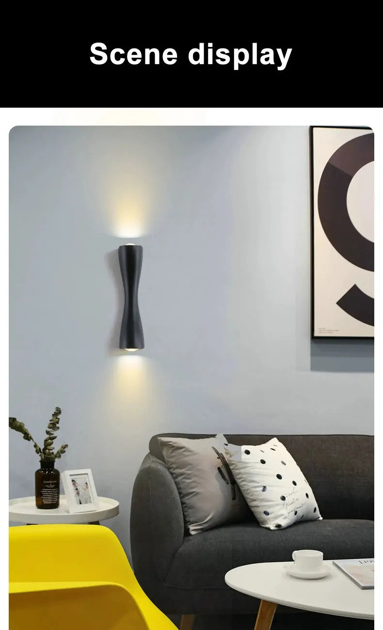 Bedside Wall Lamp, Bedroom, Modern Creative And Personalized Decoration, Nordic Home Aisle Background Wall Lamp