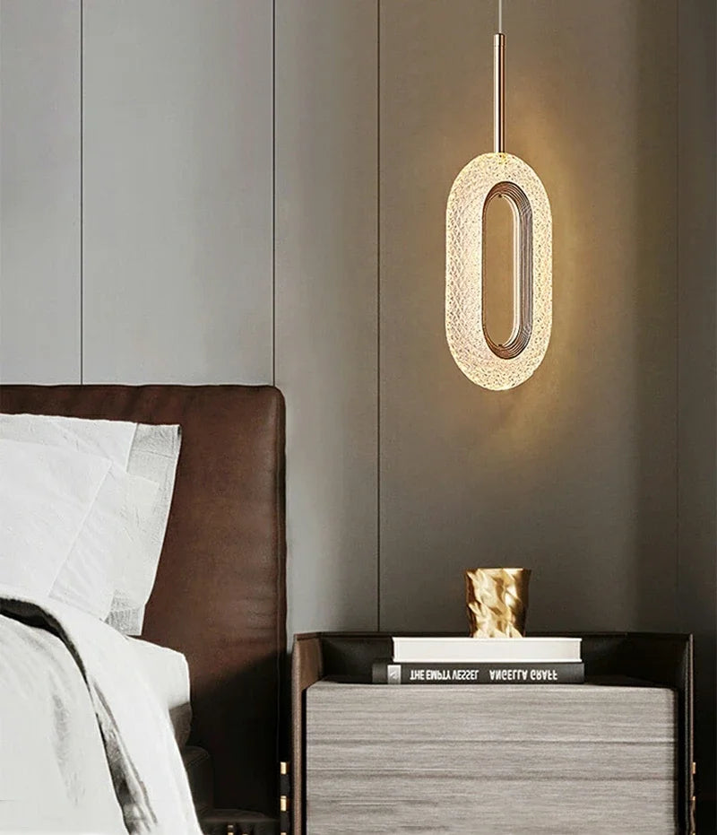 Modern Bedroom Bedside Chandelier Originality Corridor Wall Lamp Restaurant Bar Ceiling Lamp Indoor Decorate Pendant Luminaires