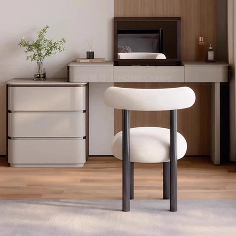 Bedroom Big Dressing Table Vintage Desk Aesthetic Luxury Dressing Table Nordic Girls Espejo Maquillaje Luz Home Furniture