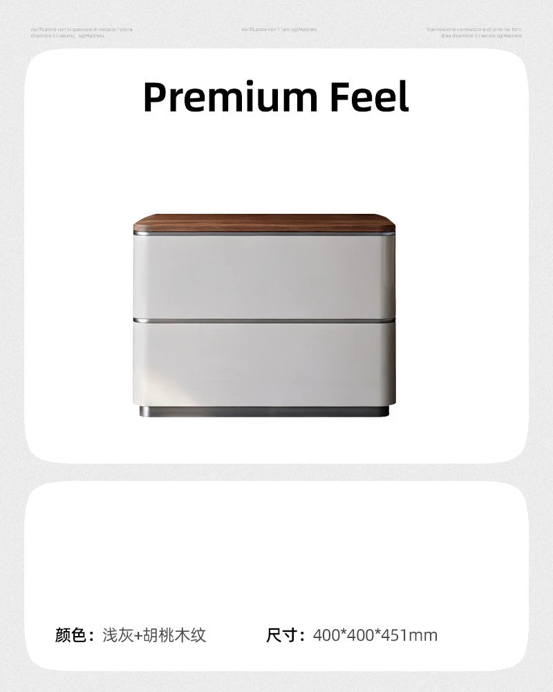 Delicacy Bedroom Nightstand Storage Drawers Classic Practical Bedside Table Aesthetic Luxury Mesitas De Noche Home Furniture