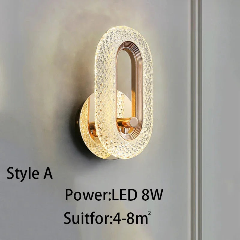 Modern Bedroom Bedside Chandelier Originality Corridor Wall Lamp Restaurant Bar Ceiling Lamp Indoor Decorate Pendant Luminaires