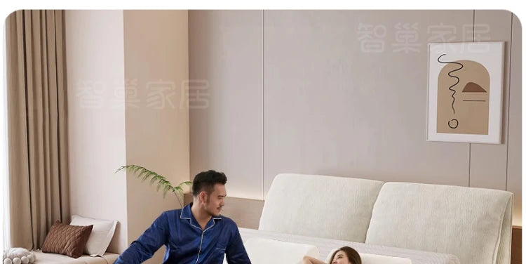Bedroom Electric Beds Leg Support Dressing French Frame Bed Headboards Double Lounge Camas Matrimonial House Accessories