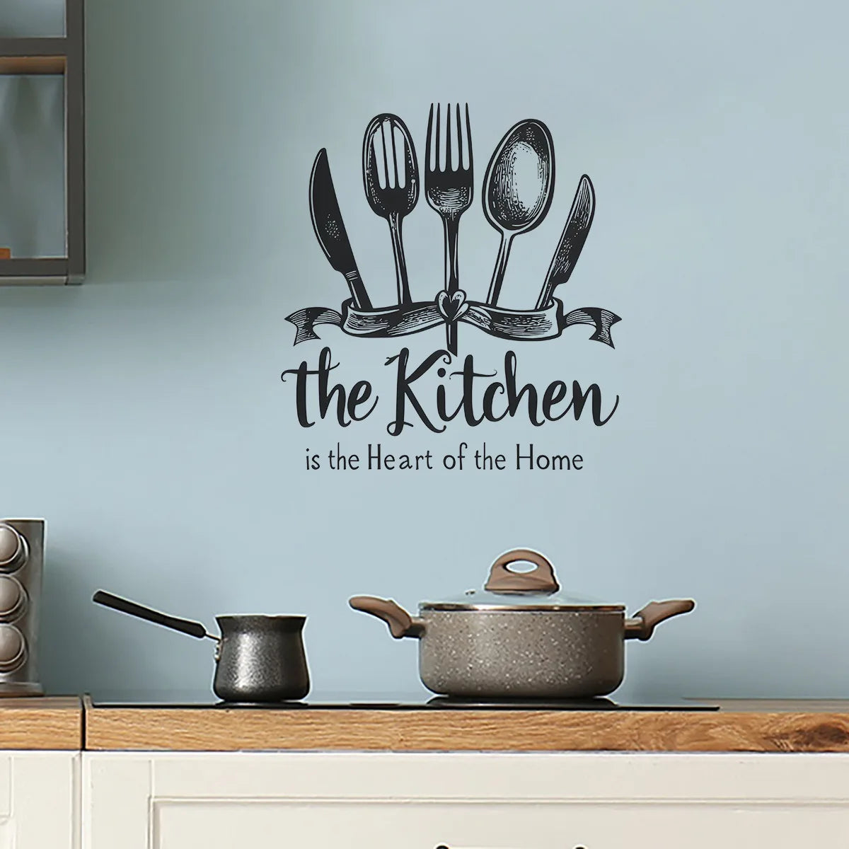 Kitchen Wall Decor Sticker Kitchen Quotes Bless This Kitchen Wall Decals Flower Art Removable DIY Vinyl Wall Stickers for Kitche
