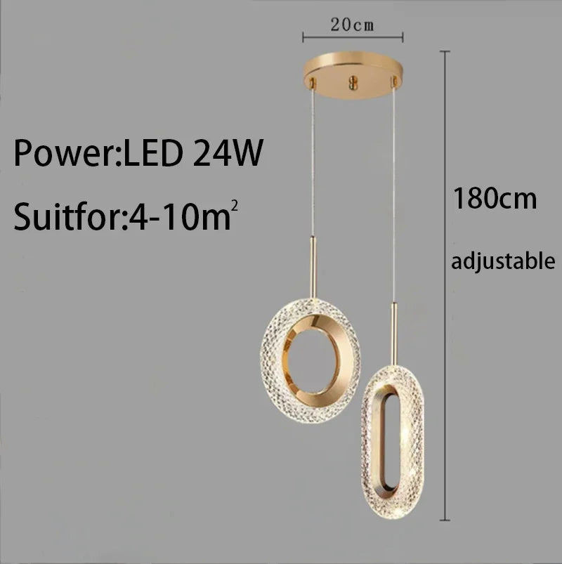 Modern Bedroom Bedside Chandelier Originality Corridor Wall Lamp Restaurant Bar Ceiling Lamp Indoor Decorate Pendant Luminaires