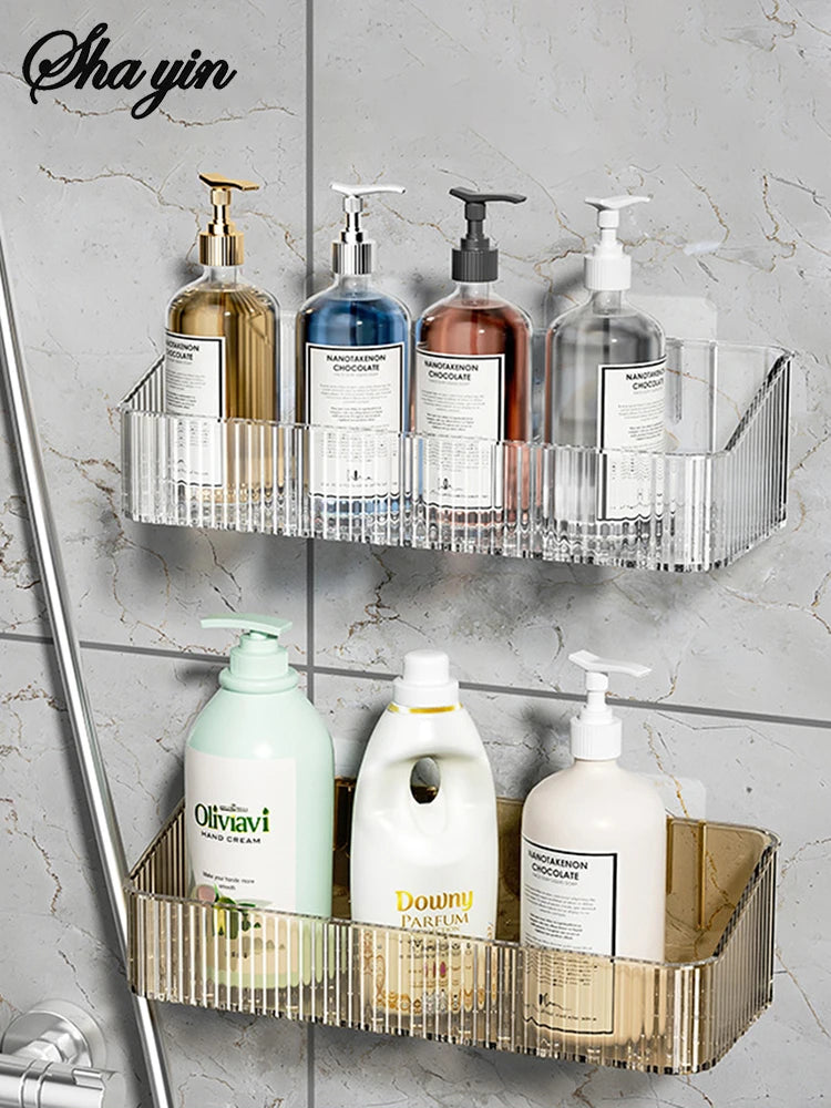 Bathroom Storage Rack Wall Mounted Toilet Washroom Washroom Washbasin Wall Organizing Storage Basket