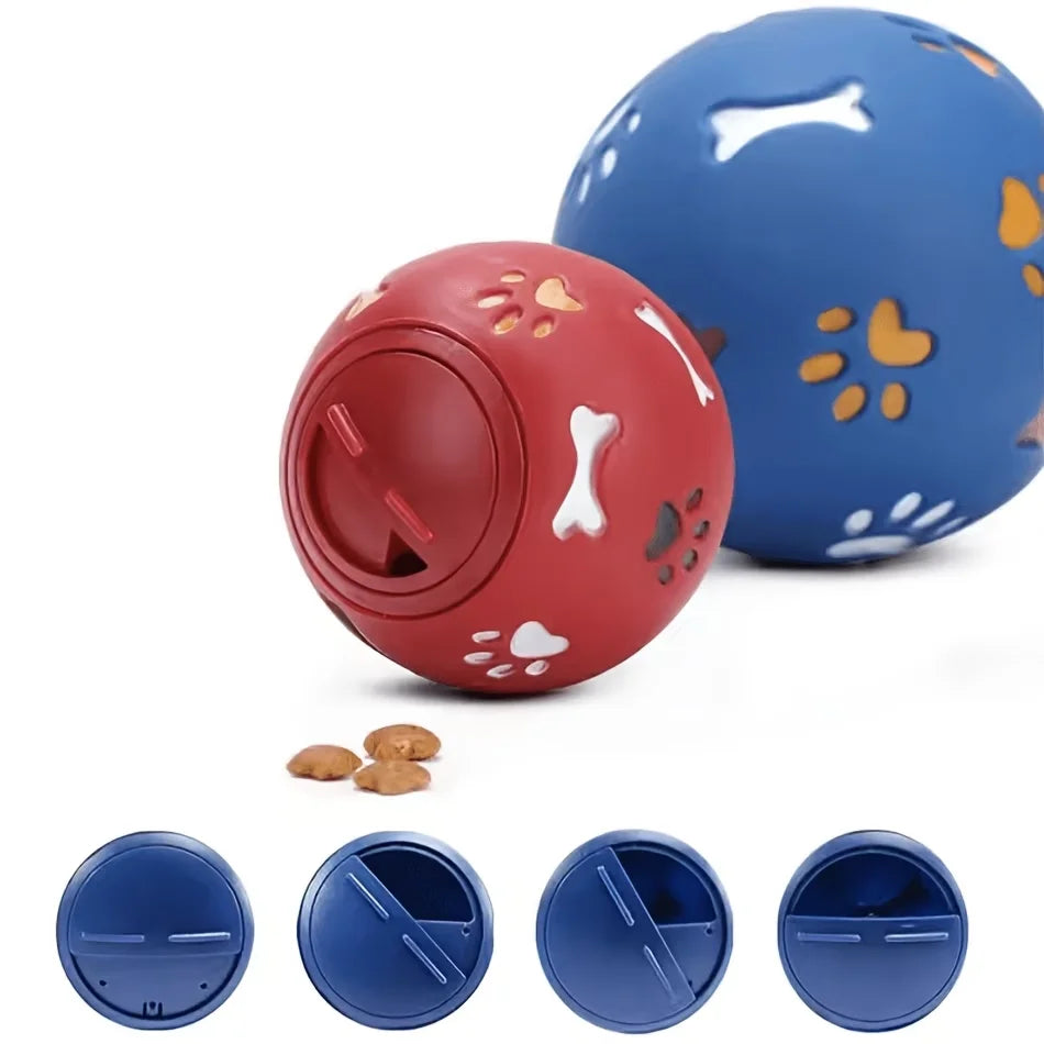 Treat‑Dispensing Ball For Dogs & Cats Durable Interactive Slow‑Feeder Toy Dual‑Purpose For Play And Training