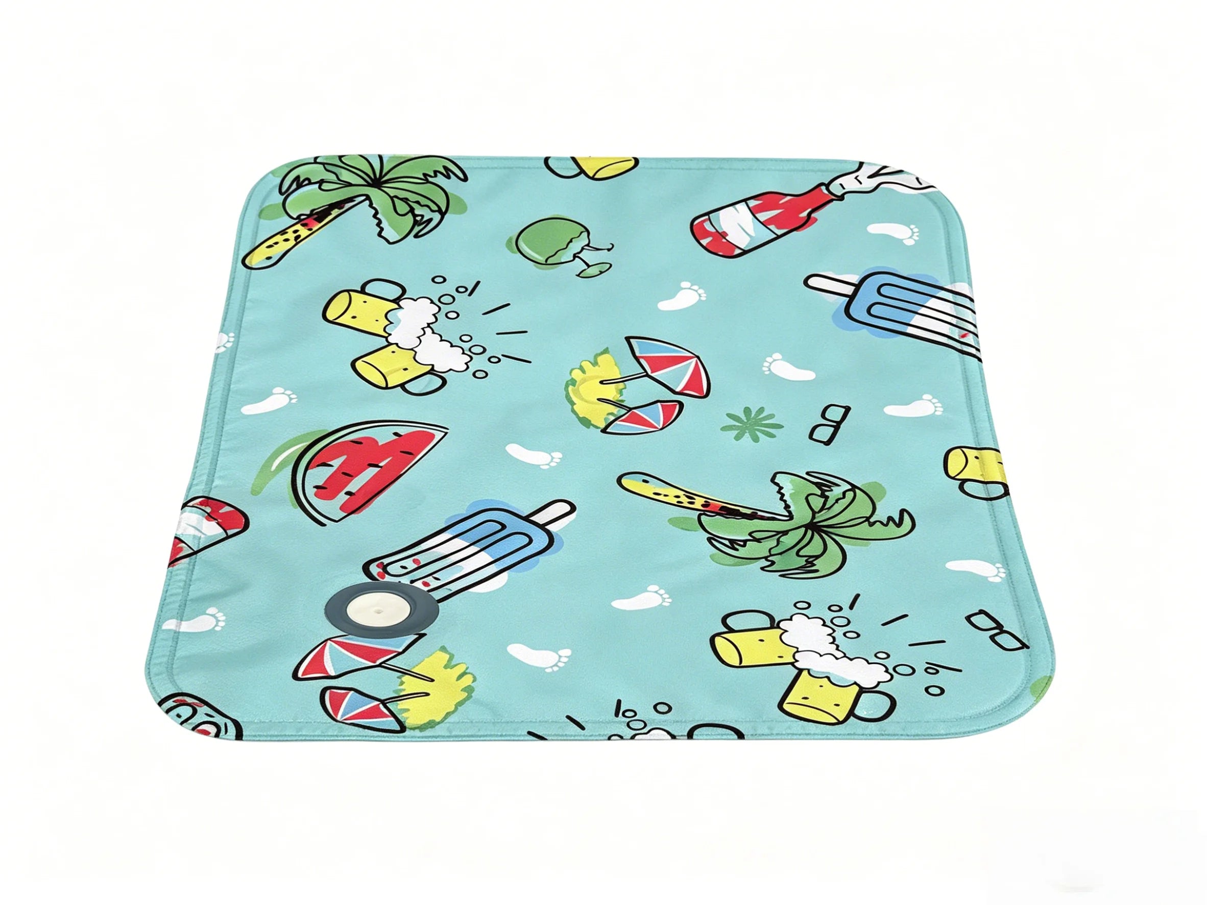 Pet Summer Cooling Mat, Self-Watering Ice Gel Cooling Pad for Pets, Portable and Durable Pet Ice Mat, Suitable for Small and Large Dogs